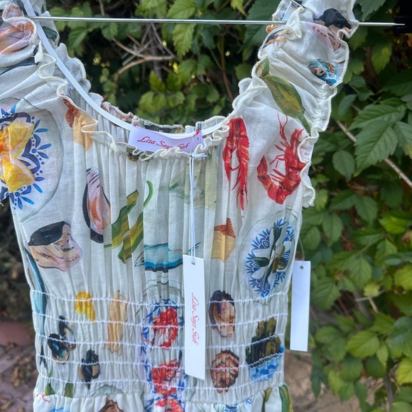 Lisa Says Gah Annie Dress in Tapas print - Picture 4 of 7